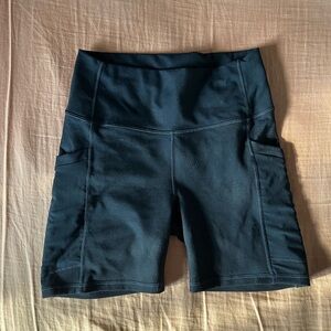 black bike shorts fabletics